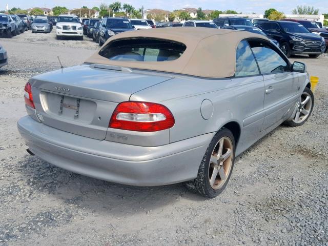 YV1NC62D24J049517 - 2004 VOLVO C70 HPT GOLD photo 4