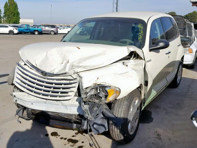 3A4FY58B76T256759 - 2006 CHRYSLER PT CRUISER WHITE photo 2