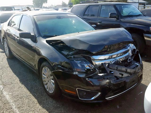 3FADP0L34BR310082 - 2011 FORD FUSION HYB BLACK photo 1