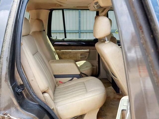 5LMEU68H75ZJ11163 - 2005 LINCOLN AVIATOR Boz foto 6