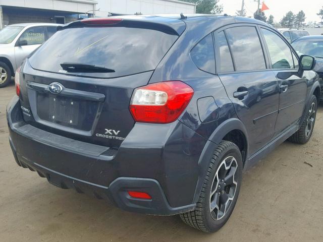 JF2GPACC0EG337497 - 2014 SUBARU XV CROSSTR GRAY photo 4