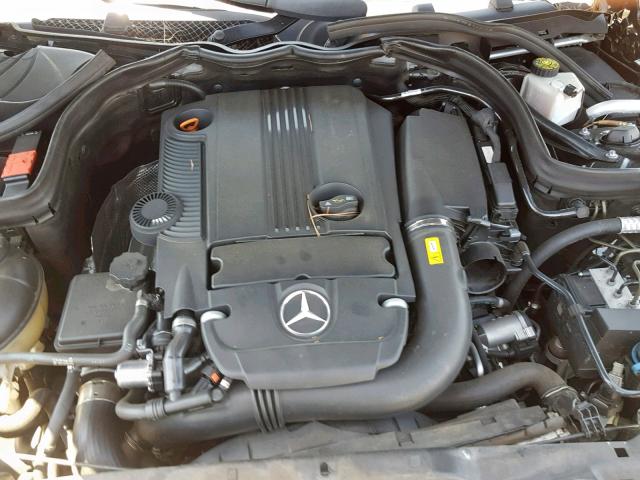 WDDGF4HB0CR224594 - 2012 MERCEDES-BENZ C 250 BLACK photo 7