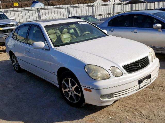 JT8BD68S5Y0108114 - 2000 LEXUS GS 300 WHITE photo 1