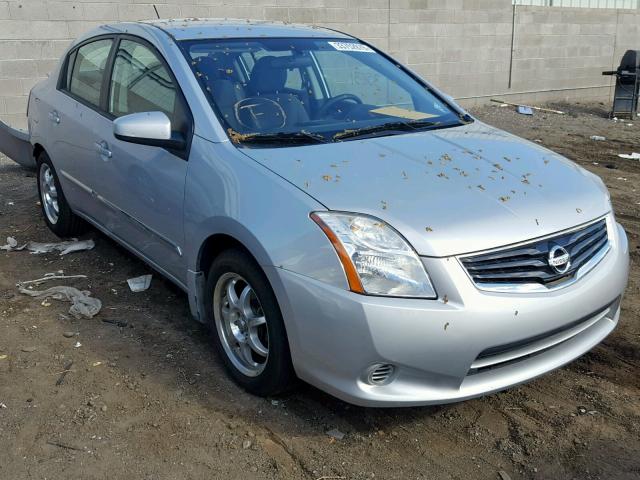 3N1AB6AP7BL725519 - 2011 NISSAN SENTRA 2.0 SILVER photo 1