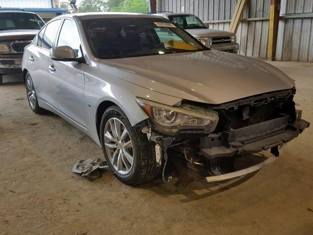 JN1BV7AP3EM685953 - 2014 INFINITI Q50 BASE SILVER photo 1