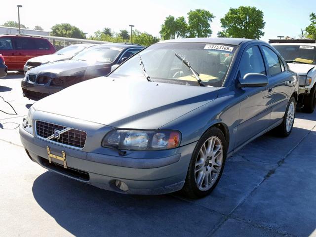 YV1RS53D522122187 - 2002 VOLVO S60 T5 GREEN photo 2