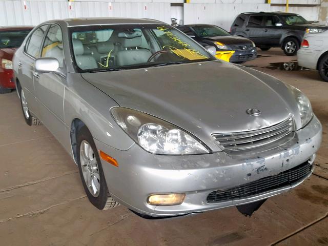 JTHBA30G845034683 - 2004 LEXUS ES 330 SILVER photo 1