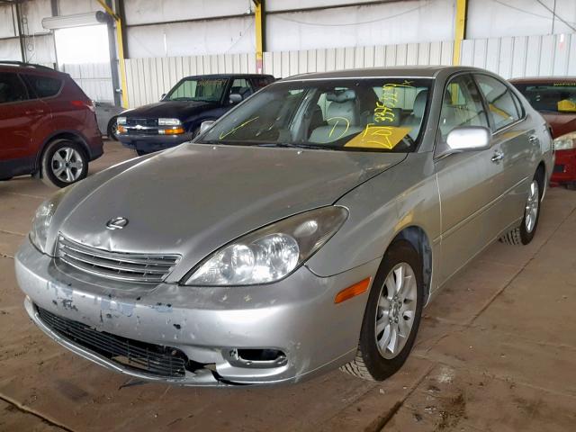 JTHBA30G845034683 - 2004 LEXUS ES 330 SILVER photo 2