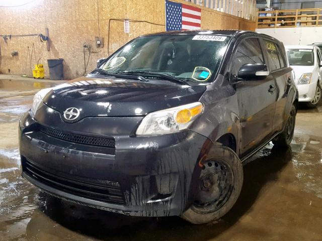 JTKKU10439J040773 - 2009 TOYOTA SCION XD BLACK photo 2