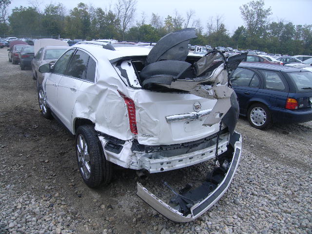 3GYFNBEY0BS595718 - 2011 CADILLAC SRX PERFOR WHITE photo 3