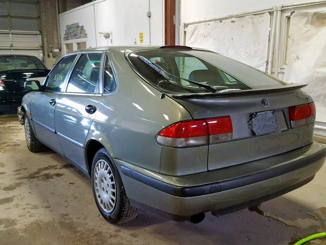 YS3DF58NXX2084171 - 1999 SAAB 9-3 SE GREEN photo 3