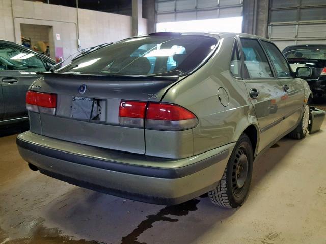 YS3DF58NXX2084171 - 1999 SAAB 9-3 SE GREEN photo 4