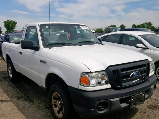 1FTYR10D79PA49248 - 2009 FORD RANGER WHITE photo 1