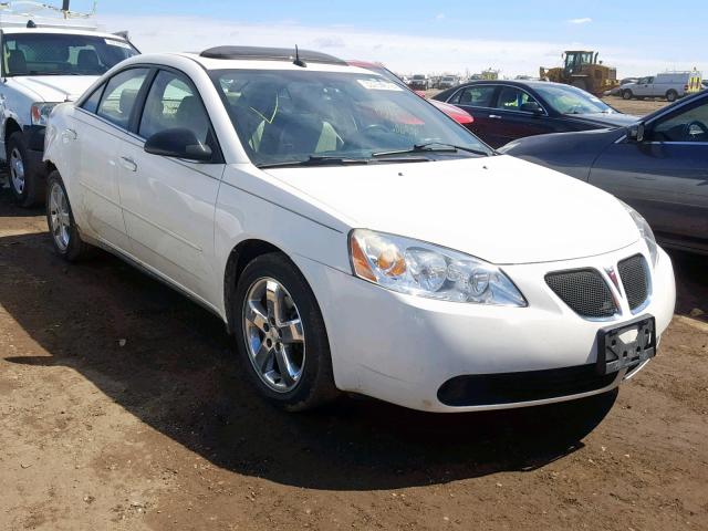 1G2ZH528454112546 - 2005 PONTIAC G6 GT WHITE photo 1