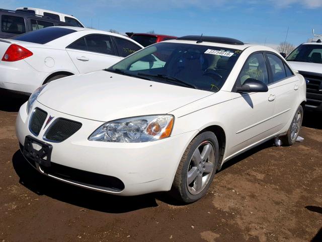 1G2ZH528454112546 - 2005 PONTIAC G6 GT WHITE photo 2