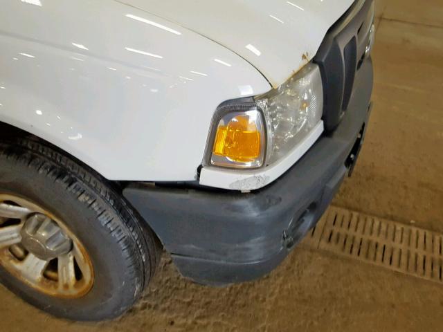 1FTYR10DX9PA50250 - 2009 FORD RANGER WHITE photo 9