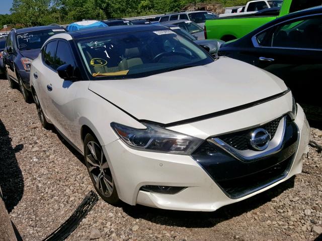 1N4AA6AP9GC401545 - 2016 NISSAN MAXIMA 3.5 WHITE photo 1