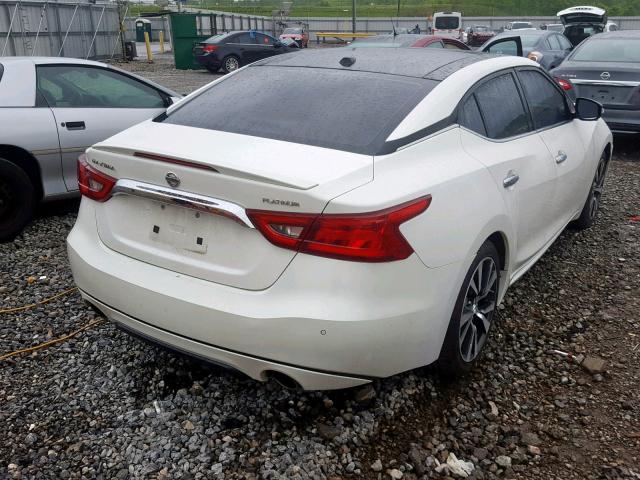 1N4AA6AP9GC401545 - 2016 NISSAN MAXIMA 3.5 WHITE photo 4