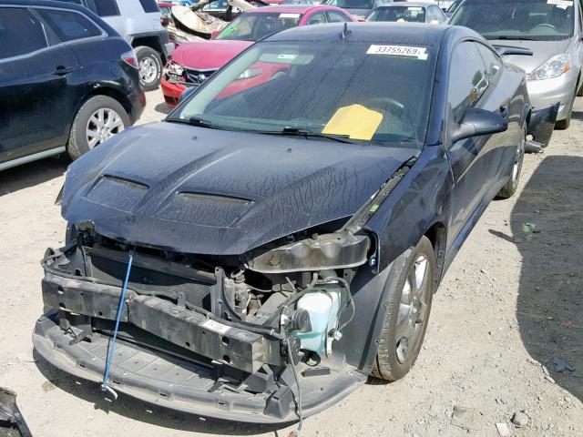 1G2ZM177694122988 - 2009 PONTIAC G6 GXP BLACK photo 2