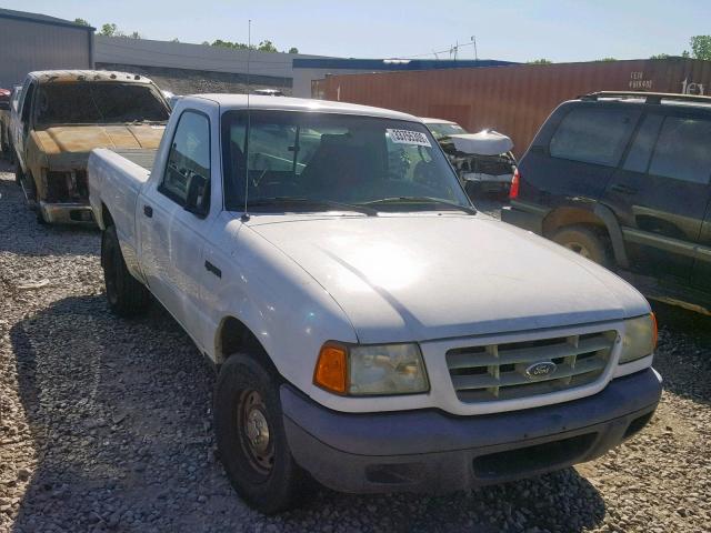 1FTYR10DX3PA98841 - 2003 FORD RANGER WHITE photo 1