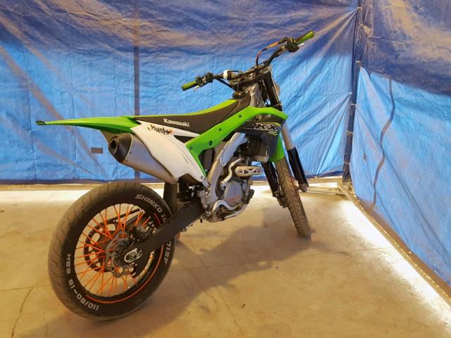 JKBKXTA07JA010055 - 2018 KAWASAKI KX252 A GREEN photo 4