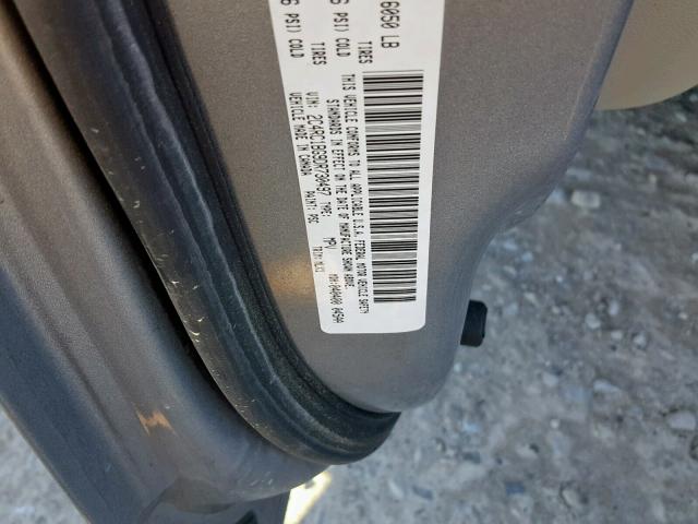 2C4RC1BG9DR730497 - 2013 CHRYSLER TOWN & COU GRAY photo 10