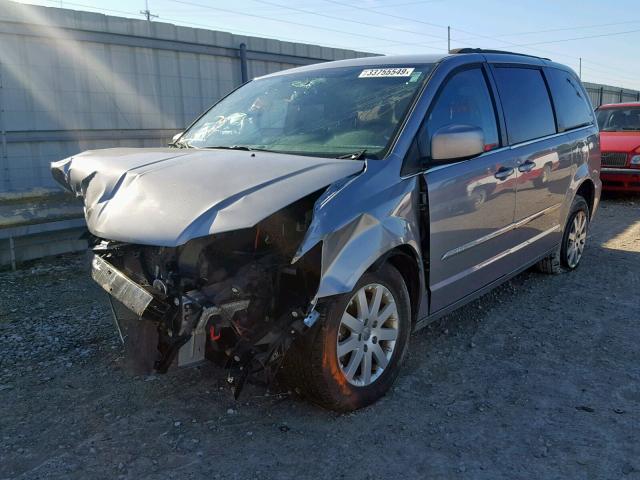 2C4RC1BG9DR730497 - 2013 CHRYSLER TOWN & COU GRAY photo 2