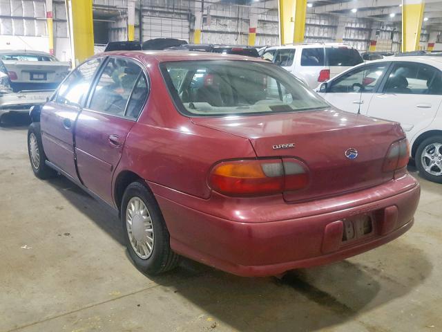 1G1ND52F24M607162 - 2004 CHEVROLET CLASSIC MAROON photo 3