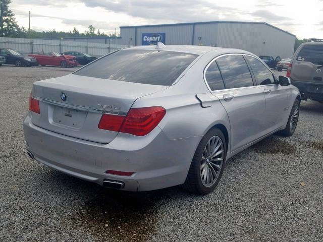 WBAKB8C53BCY66931 - 2011 BMW ALPINA B7 SILVER photo 4