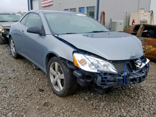 1G2ZH361374272163 - 2007 PONTIAC G6 GT GRAY photo 1