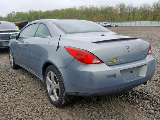 1G2ZH361374272163 - 2007 PONTIAC G6 GT GRAY photo 3