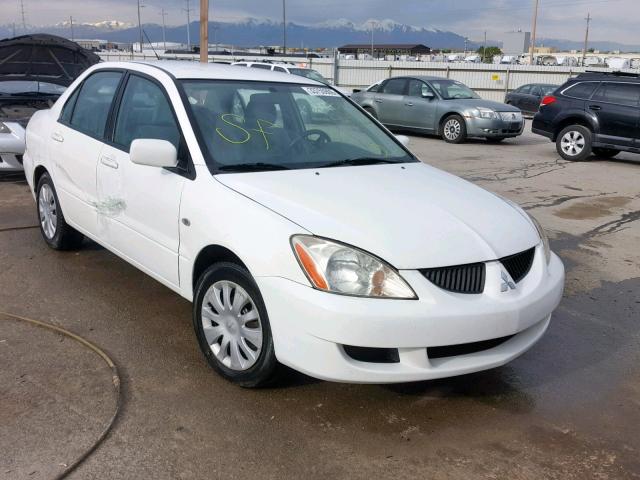 JA3AJ26E66U006319 - 2006 MITSUBISHI LANCER ES WHITE photo 1