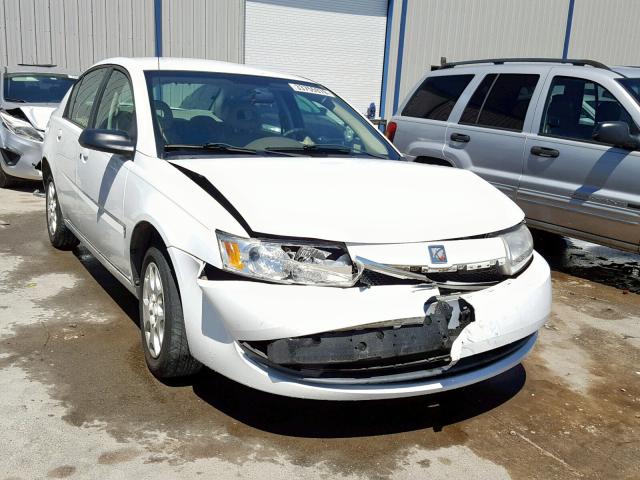 1G8AJ52F53Z195135 - 2003 SATURN ION LEVEL WHITE photo 1