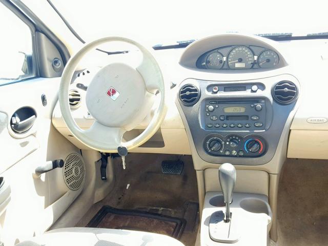 1G8AJ52F53Z195135 - 2003 SATURN ION LEVEL WHITE photo 9