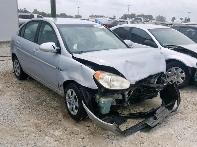 KMHCN46C58U239065 - 2008 HYUNDAI ACCENT GLS SILVER photo 1