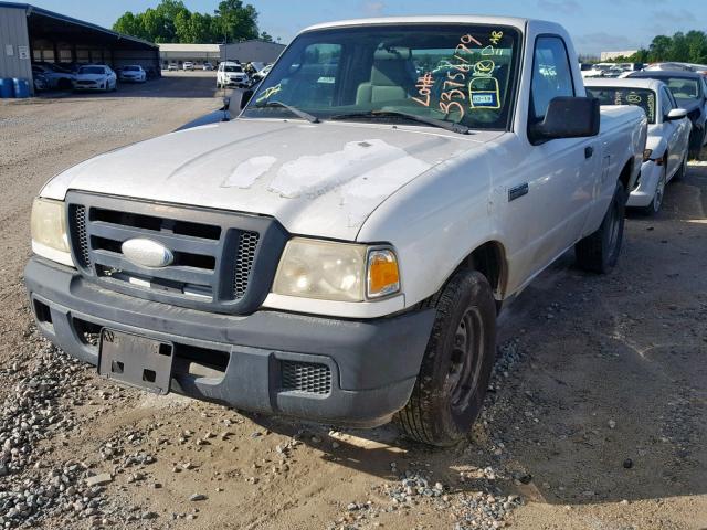 1FTYR10D66PA11456 - 2006 FORD RANGER WHITE photo 2