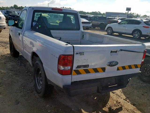 1FTYR10D66PA11456 - 2006 FORD RANGER WHITE photo 3