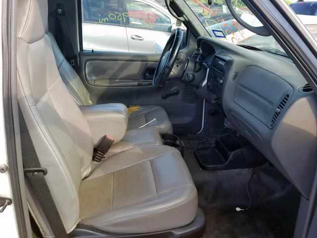 1FTYR10D66PA11456 - 2006 FORD RANGER WHITE photo 5