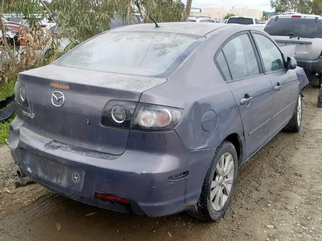 JM1BK32G081837867 - 2008 MAZDA 3 I CHARCOAL photo 4