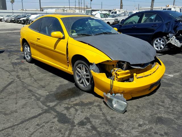 1G1JH12F937176019 - 2003 CHEVROLET CAVALIER L YELLOW photo 1