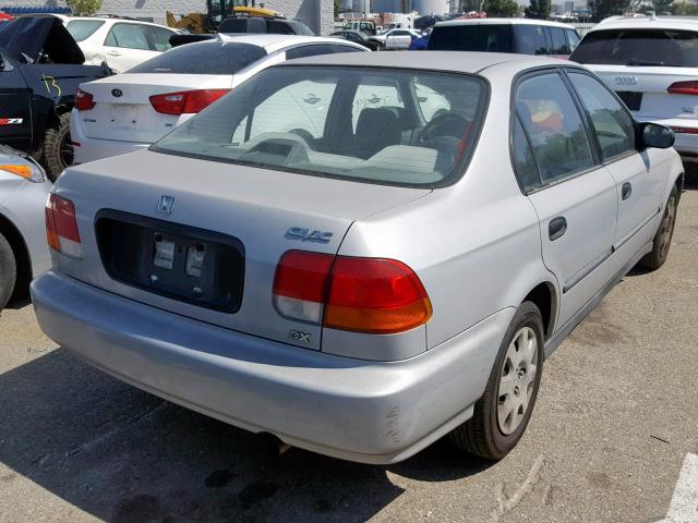 JHMEJ662XWS013106 - 1998 HONDA CIVIC DX SILVER photo 4