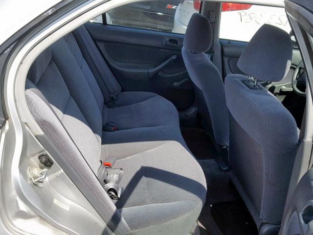 JHMEJ662XWS013106 - 1998 HONDA CIVIC DX SILVER photo 6