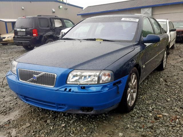 YV1TS91Z831313976 - 2003 VOLVO S80 T6 TUR BLUE photo 2