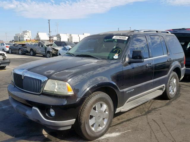 5LMEU68H03ZJ20803 - 2003 LINCOLN AVIATOR შავი ფოტო 2