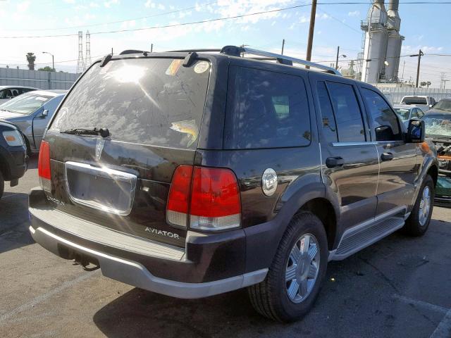 5LMEU68H03ZJ20803 - 2003 LINCOLN AVIATOR შავი ფოტო 4