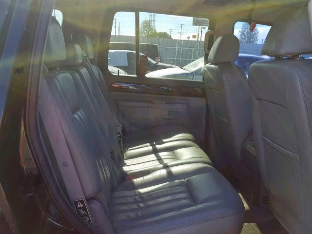 5LMEU68H03ZJ20803 - 2003 LINCOLN AVIATOR შავი ფოტო 6