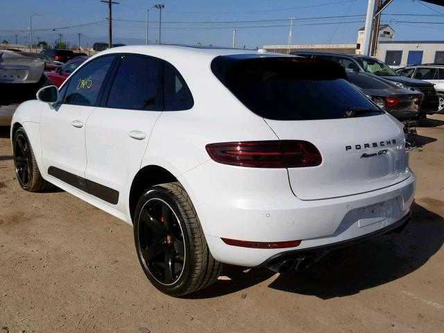 WP1AG2A58HLB50792 - 2017 PORSCHE MACAN GTS WHITE photo 3