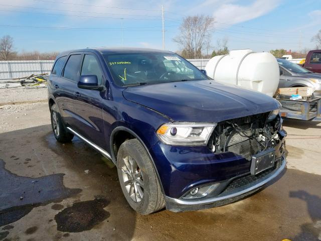 1C4SDJFT3JC160748 - 2018 DODGE DURANGO SSV  photo 1