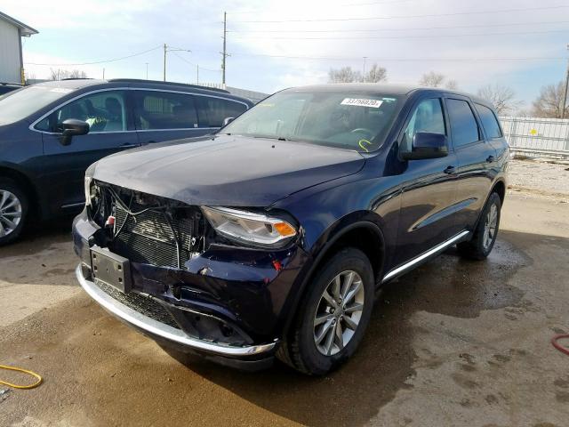 1C4SDJFT3JC160748 - 2018 DODGE DURANGO SSV  photo 2