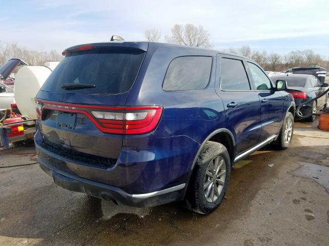 1C4SDJFT3JC160748 - 2018 DODGE DURANGO SSV  photo 4